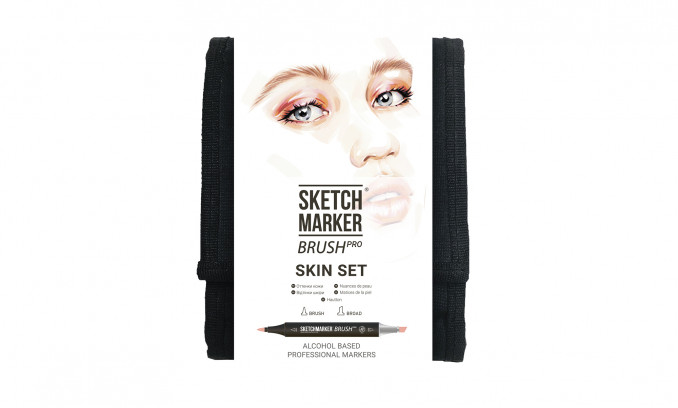 BRUSH PRO 12 SKIN SET (12 markers in the wallet)
