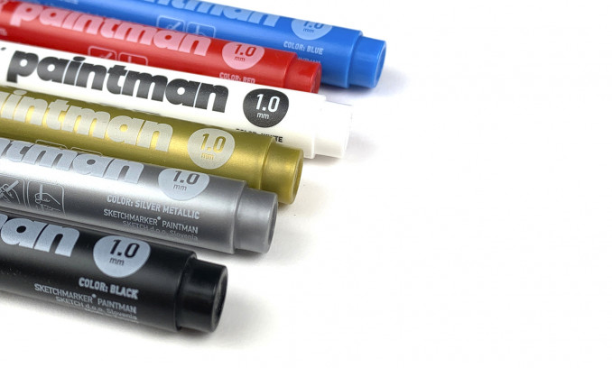 SKETCHMARKER PAINTMAN (pigment markers for all surfaces)