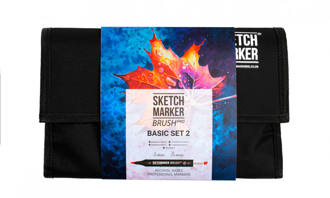 BRUSH PRO 24 BASIC SET 2 (24 markers in the wallet)