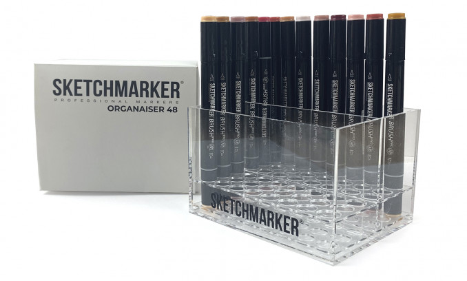 SKETCHMARKER PLASTIC CASE (48 markers)