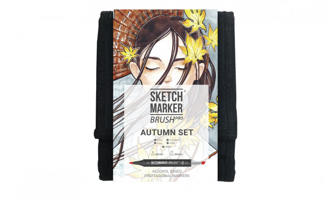 BRUSH PRO 12 AUTUMN SET (12 markers in the wallet)