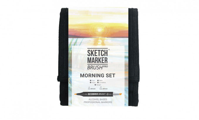 BRUSH PRO 12 MORNING SET (12 markers in the wallet)